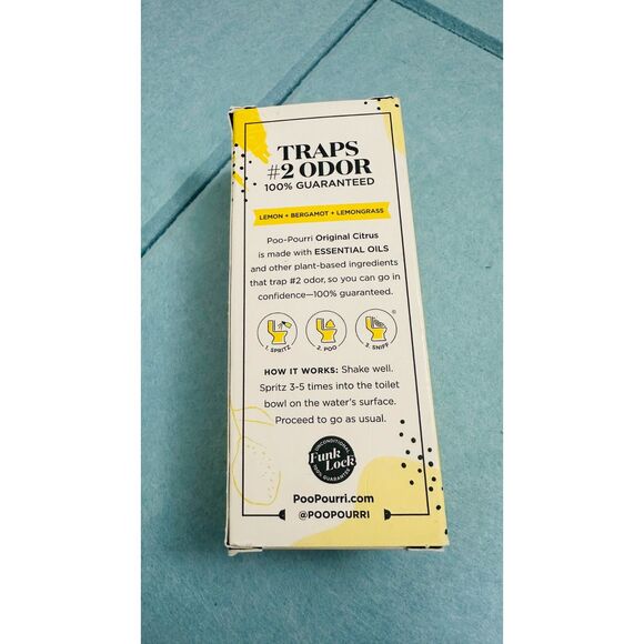 POO-POURRI Before-You-Go Toilet Spray Original Citrus 2 oz. - Picture 3 of 3